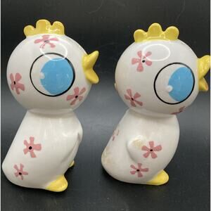 Holt Howard 1959 Bo Peep Chicken Salt & Pepper Shaker Set - Hard to Find Made in